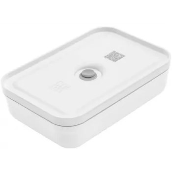 Lunch container ZWILLING FRESH & SAVE 1 L, plastic with silicone seal, grey/white