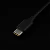 GaN Laptop Charger QOLTEC 52419 65W USB-C PD 5V/20V 3A/3.25A, 220–240V, 1.8m cable, black