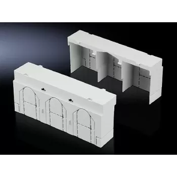 Rittal Cover Plate for NH fuse SV SV 9344.550 polyamide Suitable for NH-Fuse Switch Disconnector 3 (9344.550)