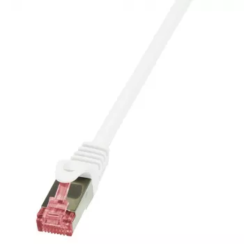 Networking Cable LogiLink 0.25m RJ-45 Cat6 S/FTP White