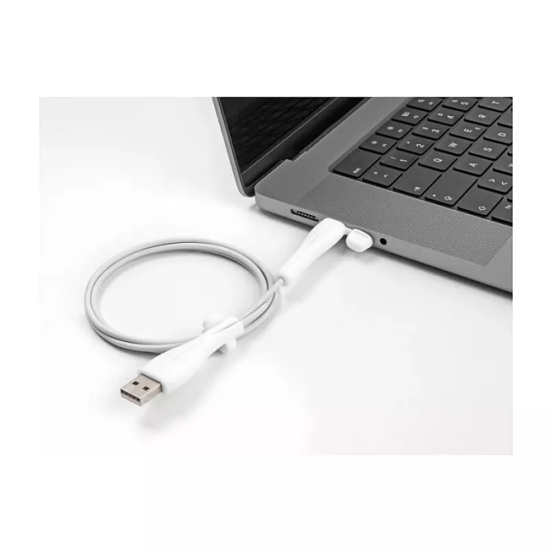 DeLOCK Dust Cover for USB Type-A male and USB Type-C male set 2 pieces white