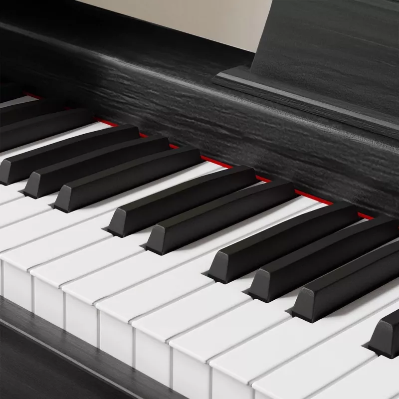 Digital piano Kruger & Matz KMDP-45P-BK — matt black finish, weighted keys