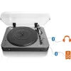 Belt-drive audio turntable Lenco LBT-120BK Black Semi Automatic