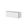Cama living room furniture set ROCO 3 (2xRO3+2xRO4+2xRO1) white/black/white