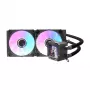 All-in-one liquid CPU cooler Darkflash DV240S, 120 mm fans, Black, supports LGA1700/AM5 and other sockets