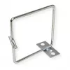 ROLINE metal cable tie holder vertical 80x80mm