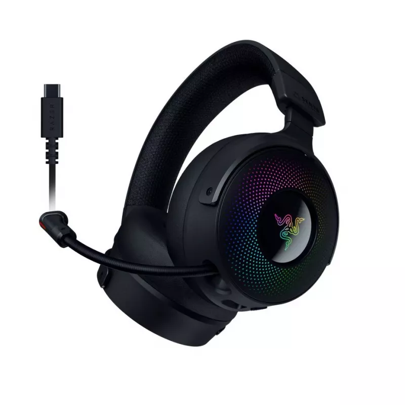 Razer Kraken V4 Pro Headset Wired & Wireless headband Gaming USB Type-A Bluetooth Black