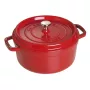 Single pan Staub Cocotte 24 cm Cherry