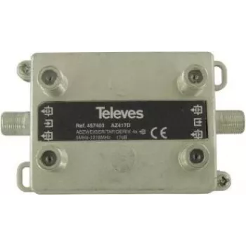 Splitter Televes AZ417D 4-way 17 dB 5–1218 MHz