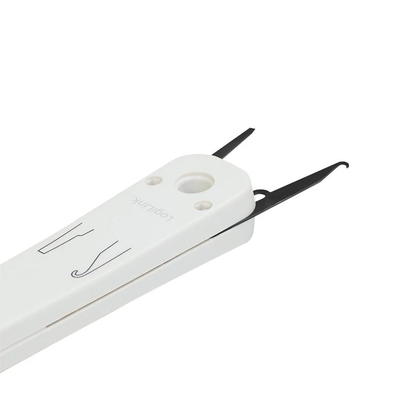 Cable crimper LOGILINK WZ0001A for RJ45/RJ11, built-in cutter and stripper, white