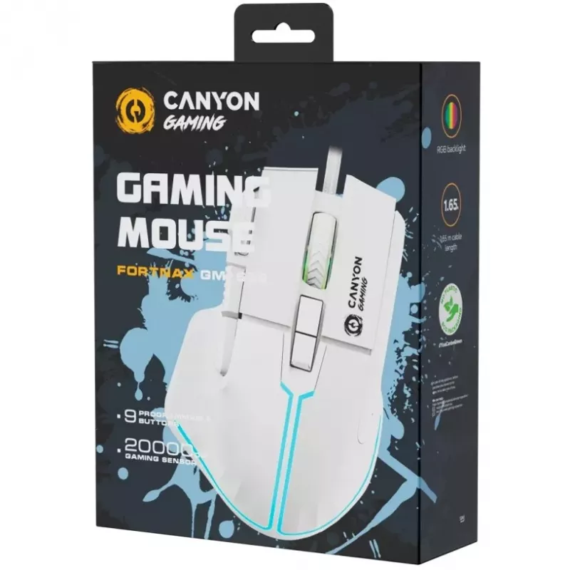 Mouse Canyon Fortnax GM-636 USB Type-A Optical 20000 DPI