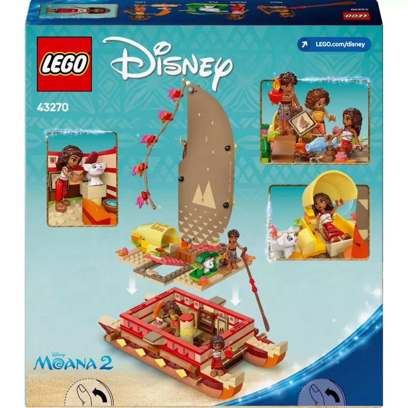 LEGO 43270 Bricks & Blocks set — 529 elements, 3 minifigures, 260×120×220 mm, 0.198 kg, silver