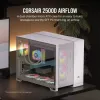 Corsair 2500D AIRFLOW Micro ATX Dual Chamber PC Case – White CC-9011264-WW