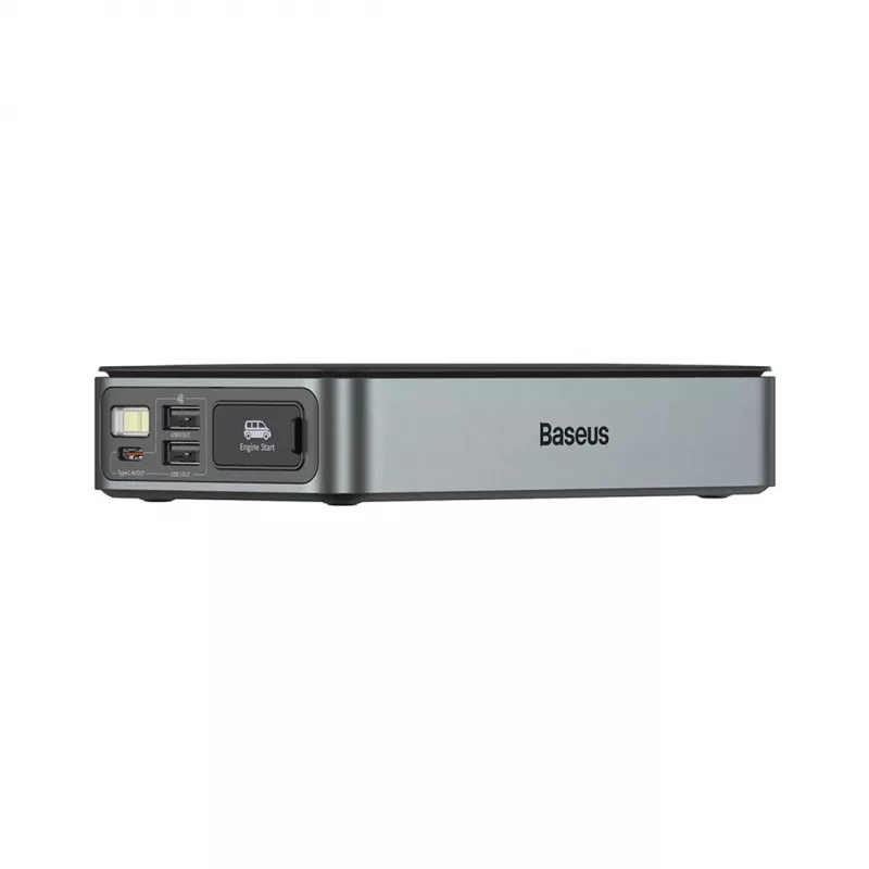 Powerbank/Jump Starter Baseus Pro+ Car Jump Starter, 12000mAh, 1200A, USB (Black)