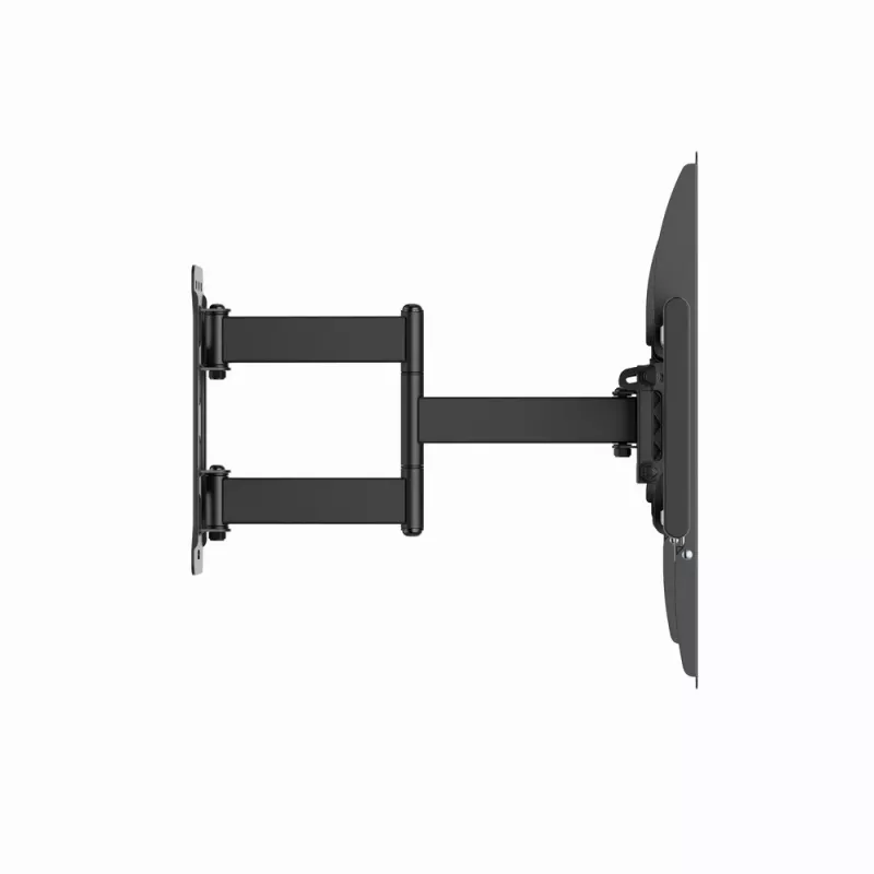 Full-motion TV wall mount GEMBIRD WM-90ST-01 for 37–90 inch TVs, max 50 kg, VESA up to 600x400, swivel 90°, tilt -5–15°