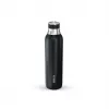 BRITA carbonating bottle 650 ml, stainless steel, black, dishwasher-safe