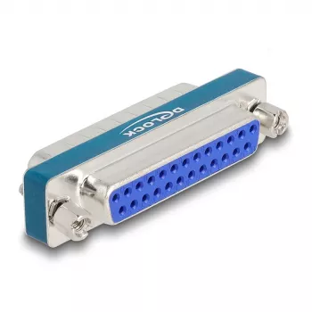 DeLOCK RF/EMI Interference Suppression Filter D-Sub 25 pin male to female low-pass inductive