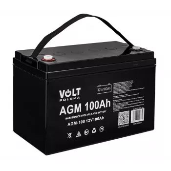 Volt Polska Battery Agm 12V 100 AH