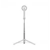 Selfie stick FIXED FIXSN-M-WH — Bluetooth foldable aluminum pole, max length 72 cm, white