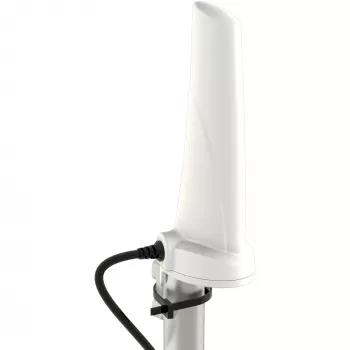 Omni-directional 4 dBi 5G/LTE Antenna Poynting A-OMNI-0280-02-V1 SMA (male) 2 m cable, mast/wall mount, white