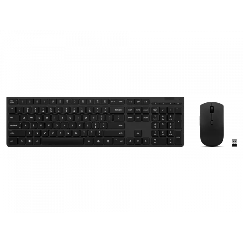 Wireless Keyboard and Mouse Set Lenovo 4X31R64354 Bluetooth Grey