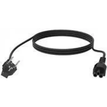 Power cable Black 3 m CEE7/7 IEC C5 Vision TC 3MEUCVLF/BL