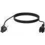 Power cable Black 3 m CEE7/7 IEC C5 Vision TC 3MEUCVLF/BL