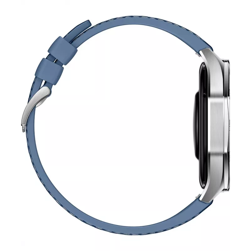 Smartwatch HUAWEI WATCH GT5 46mm — 1.43 inch AMOLED, GPS, 524 mAh, stainless steel case, blue woven band