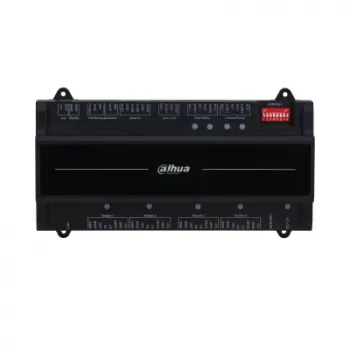 Security door controller DAHUA ASC2202B-D — 2-door bare controller, 12 V, 1.4 A, RS-485, 210×50×106 mm