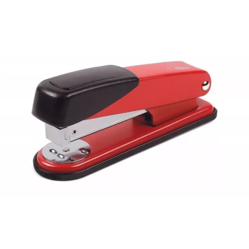 Stapler Forpus, red, up to 15 sheets, staples 24/6, 26/6, metal 1102-010