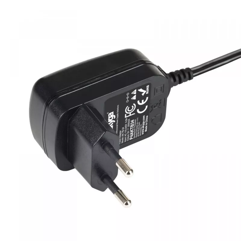 Akyga AK-TB-34 Universal Power Adapter, 5 V, 2 A, 10 W, 3.5 x 1.35 mm, 1.5 m