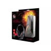 Wired gaming headset GEMBIRD GHS-05-O, circumaural, 20–20000 Hz, 2 m cable, 250 g, orange/black