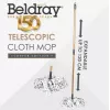 Steam mop Beldray LA069066GRYEU7 1500W lightweight for hard floors, quick steam cleaning