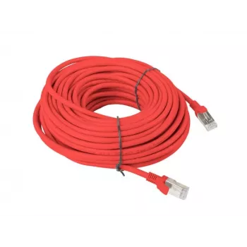 LANBERG Networking Cable RJ-45 Cat5e PCU5-10CC-3000-R, U/UTP, CCA conductors, 30 m, red