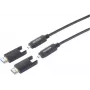 SpeaKa Professional Fibre Optic HDMI Connection Cable HDMI-A Plug HDMI-Micro-D (SP-13597800)