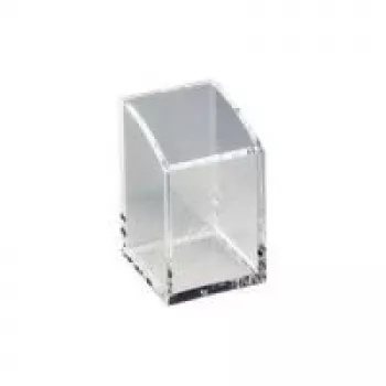 MAUL Pen Cup acrylic, Clear, Thickness: 5 mm Dimensions: (B)70 x (T)70 x (H)104 mm (19550-05)