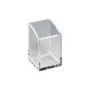 MAUL Pen Cup acrylic, Clear, Thickness: 5 mm Dimensions: (B)70 x (T)70 x (H)104 mm (19550-05)