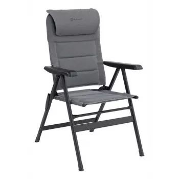 Camping chair Outwell Kenai 4-leg, maximum load 120 kg, Grey