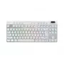 Logitech G PRO X TKL keyboard Gaming RF Wireless + Bluetooth QWERTY US International White