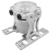 Singularity Computers Protium Vertical Mount for pumps and reservoirs - silver