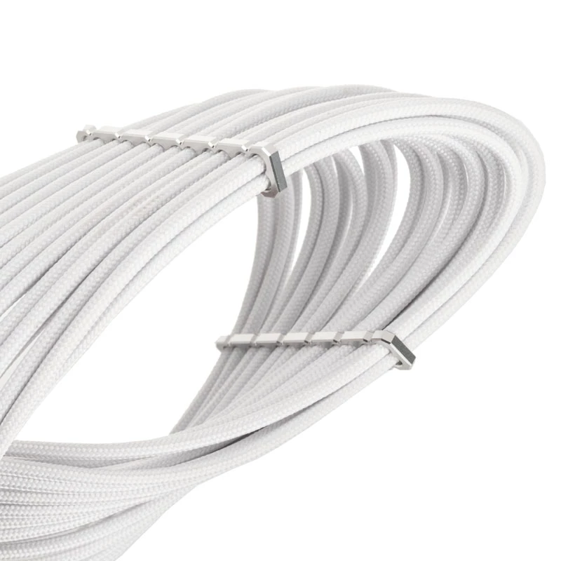 PCIe 6-pin extension cable BITFENIX Alchemy 45 cm sleeved white