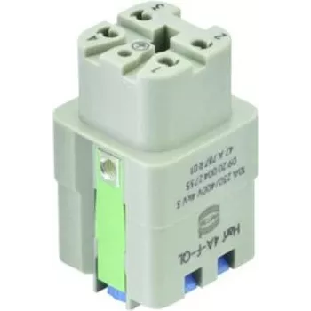 Connector insert Harting 09200042734 — single-piece industrial rectangular insert