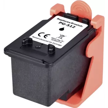 Renkforce Ink replaces Canon PG-512 (2969B001) compatible Black RF-5706070 (RF-5706070)