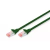 Patch Cord Digitus CAT 6 S/FTP DK-1644-005/G 0.5m Green