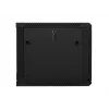Lanberg WF01-6609-10B Wall-Mounted Rack Cabinet 9U 19 inch 600x600mm Black