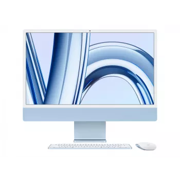 iMac 24 inch: M4 10/10, 16GB, 512GB SSD - Blue