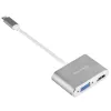 External video adapter SILVERSTONE EP16 USB-C 3.1 with HDMI and VGA outputs