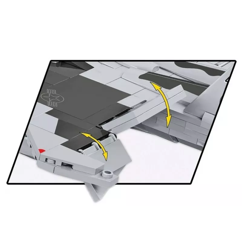 Cobi Building Blocks Boeing F-15EX Eagle II model set COIB-5900, collectible scale construction kit