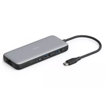 USB-C docking station Digitus DA-70915 8-port 100W Power Delivery