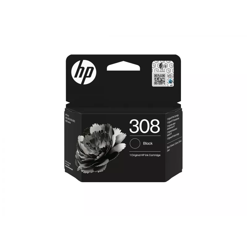 HP 308 Black Original Ink Cartridge
